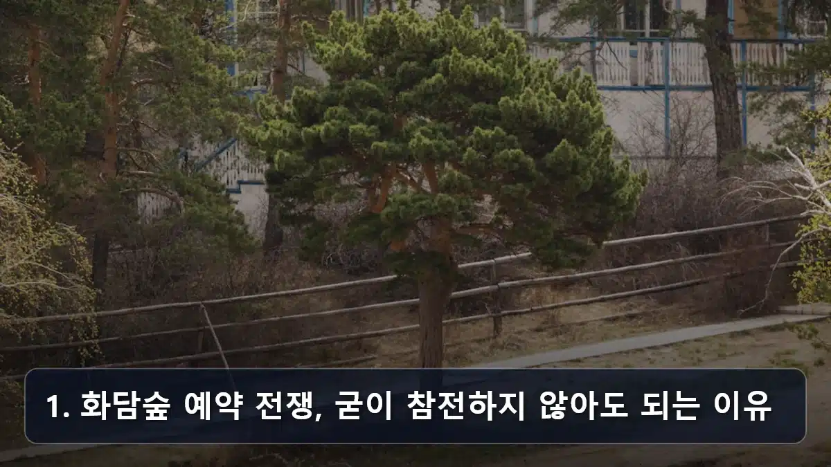 1. 화담숲 예약 전쟁, 굳이 참전하지 않아도 되는 이유 관련 이미지