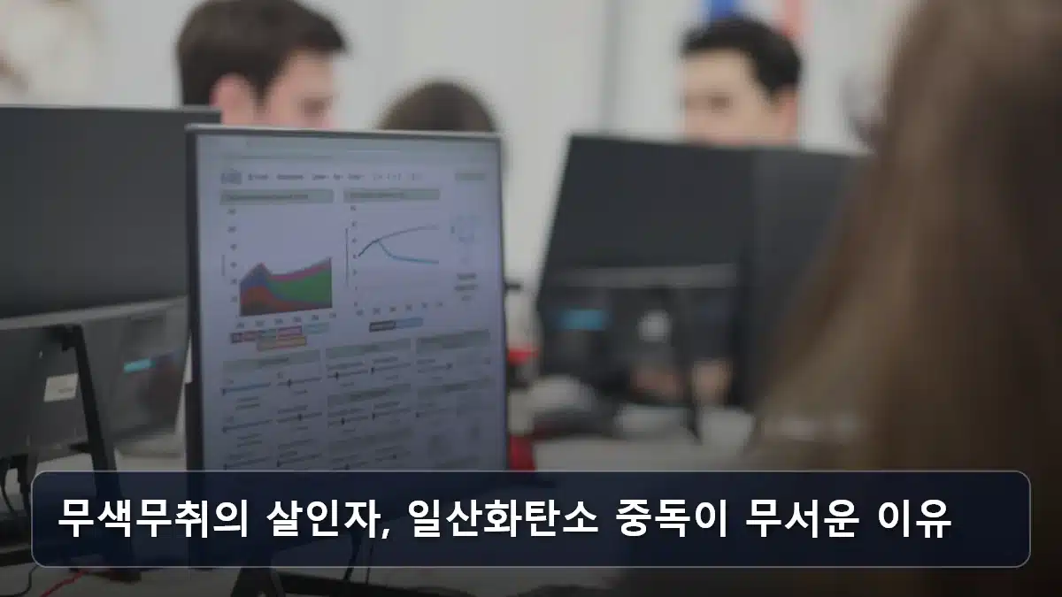 무색무취의 살인자, 일산화탄소 중독이 무서운 이유 관련 이미지