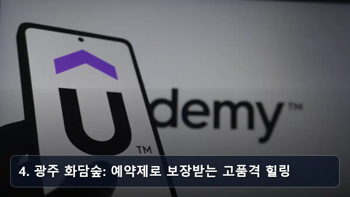 4. 광주 화담숲: 예약제로 보장받는 고품격 힐링 관련 이미지