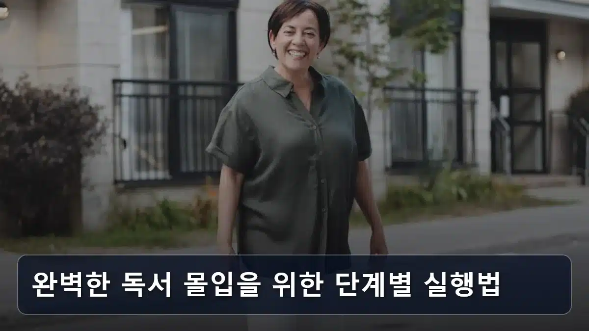 완벽한 독서 몰입을 위한 단계별 실행법 관련 이미지