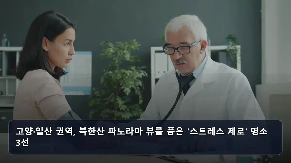 고양·일산 권역, 북한산 파노라마 뷰를 품은 '스트레스 제로' 명소 3선 관련 이미지