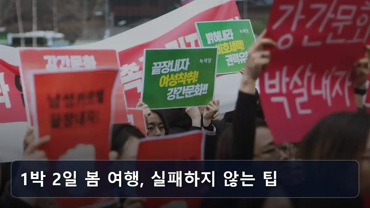 1박 2일 봄 여행, 실패하지 않는 팁 관련 이미지