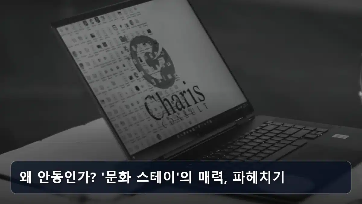 왜 안동인가? '문화 스테이'의 매력, 파헤치기 관련 이미지