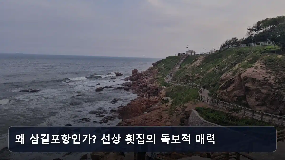 왜 삼길포항인가? 선상 횟집의 독보적 매력 관련 이미지