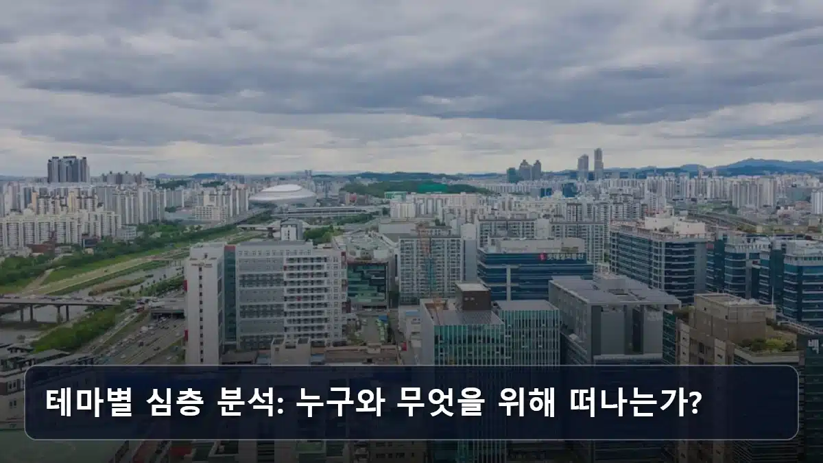 테마별 심층 분석: 누구와 무엇을 위해 떠나는가? 관련 이미지