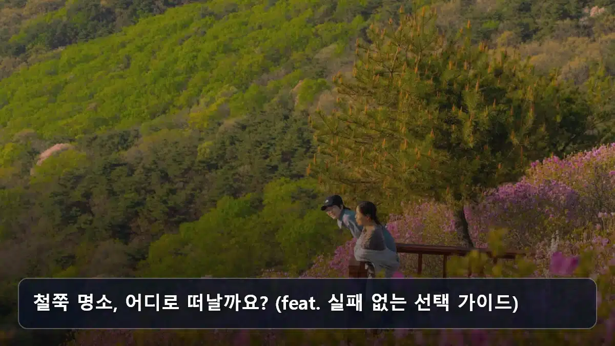 철쭉 명소, 어디로 떠날까요? (feat. 실패 없는 선택 가이드) 관련 이미지