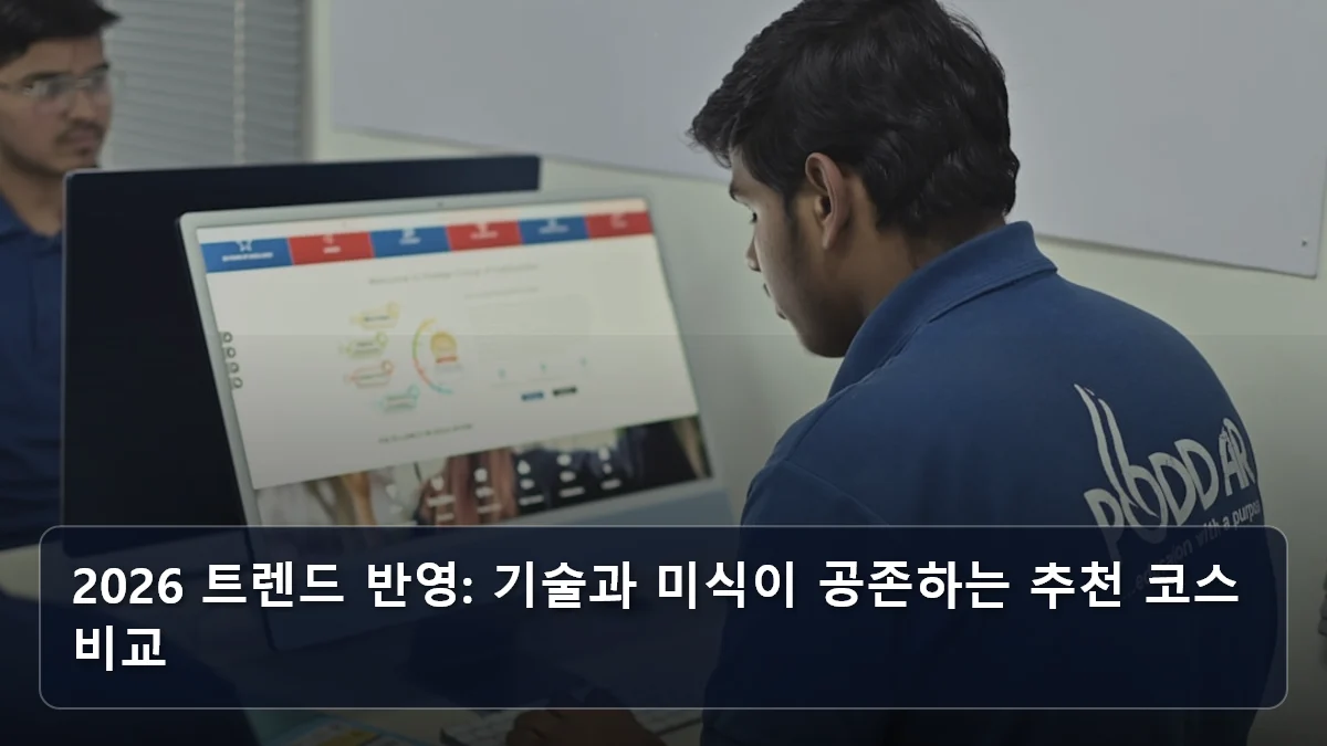2026 트렌드 반영: 기술과 미식이 공존하는 추천 코스 비교 관련 이미지